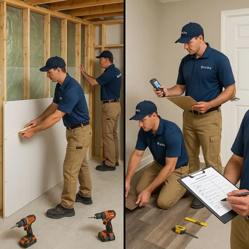 Repairs and Reconstruction process in Harlingen, TX