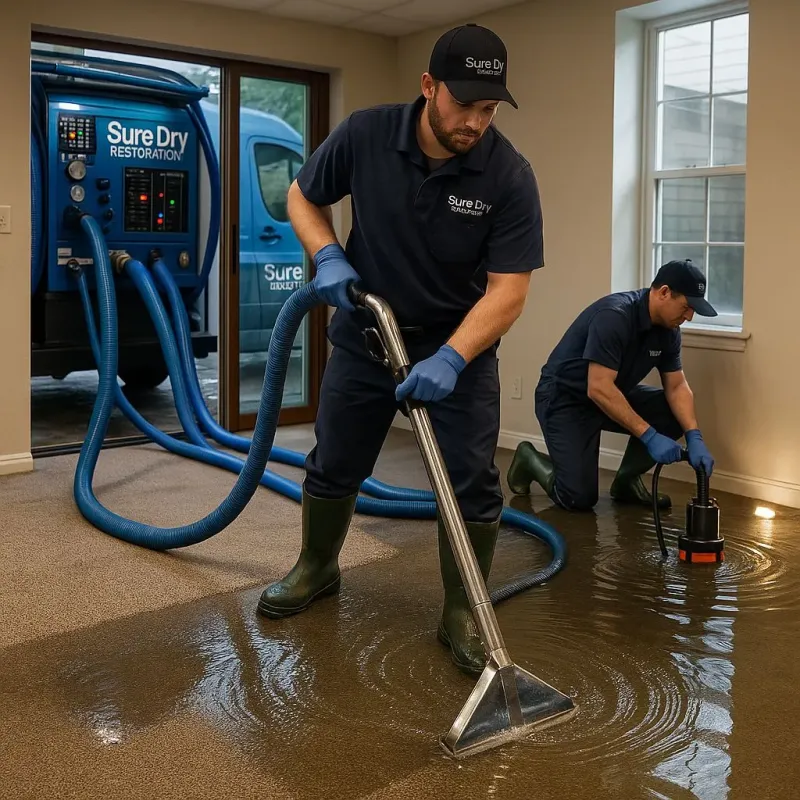 Water Extraction and Removal process in Harlingen, TX